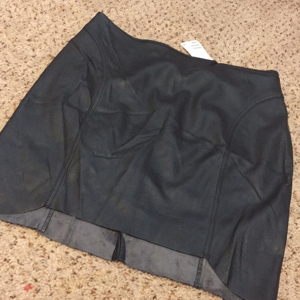 Hm leather skirt new